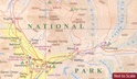 Landkaart - wandelkaart - trekking map Mount Everest | ITMB
