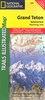 Wandelkaart - landkaart Grand Teton National Park 202 | Trails Illustrated maps - National Geographic