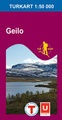 Wandelkaart 2515 Geilo - Ål - Nore og Uvdal- Hol, topografische kaart Turkart Noorwegen | Statens - Ugland IT