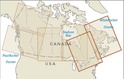 Landkaart -  wegenkaart Canada oost - Kanada ost | Reise Know How