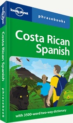 Woordenboek Taalgids Costa Rican Spanish phrasebook - Costa Rica | Lonely Planet