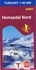 Wandelkaart 2687 Hemsedal Nord - noord,  topografische kaart - turkart Noorwegen | Statens - Ugland IT