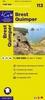 Wegenkaart - Landkaart 113 fietskaart Brest - Quimper - Bretagne | IGN