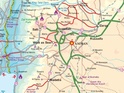 Wegenkaart - Autokaart - Landkaart Jordan & Syria (Jordanië & Syrië) | ITMB