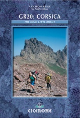 Cicerone walking the GR20 The High Level Route / Corsica