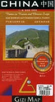 Wegenkaart - Landkaart China Administrative Map | GIZI