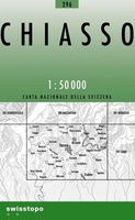 296 Chiasso - Topografische kaart Zwitserland wandelkaart | Bundesamt