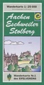 Eifelverein wandelkaart 01 Aachen, Eschweiler, Stolberg - Eifel