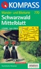 Kompass wandelkaart 770 Schwarzwald mitte / Zwarte woud