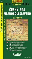 Shocart 21 ČESKÝ RÁJ, MLADOBOLESLAVSKO - Böhmisches Paradies - Jungbunzlau   / Wandelkaart Tsjechie