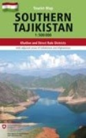 Wegenkaart - Autokaart - Landkaart Southern Tajikistan - Zuid Tadzjikistan | Gecko Maps