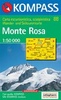Wandelkaart 88 Monte Rosa | Kompass