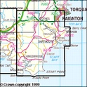 Wandelkaart Engeland Outdoor Leisure 20 South Devon Â– Brixham to Newton Ferrers