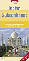 Landkaart - wegenkaart Indian Subcontinent - India-Nepal-Sri Lanka | Nelles maps