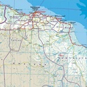 Landkaart - wegenkaart Libië - Libya - Libyen | Reise Know How