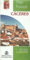Wegenkaart - Landkaart Caceres Provinciekaart| IGN Spanje