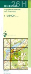 Topografische kaart / Wandelkaart 26H Harderwijk (Veluwe)