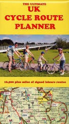 Fietskaart Ultimate UK cycle route planner - map | Excellent Books