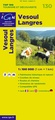 Wegenkaart - Landkaart 130 fietskaart Vesoul - Langres | IGN