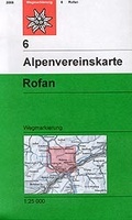Alpenvereinskarte 6 Rofan - wandelkaart Oostenrijk