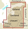 Landkaart - wegenkaart Baltische Staten - Balticum | Reise Know How
