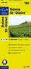Wegenkaart - Landkaart 110 fietskaart Reims - St. Dizier | IGN
