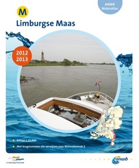 Waterkaart - Vaarkaart - Wateratlas Limburgse Maas M 2012-2013 | ANWB