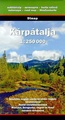 Wegenkaart  - landkaart Transcarpthia Karpatalja - Transkarpaten - Ukraine | Dimap