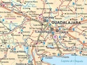 Wegenkaart - Landkaart Mexico Pacific en Guadalajara | ITMB