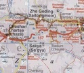 Wegenkaart - Autokaart - Landkaart Silk Road Countries - Zijde Route | Gizi Map