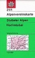 Wandelkaart 31/1 Stubaier Alpen, Hochstubai | Alpenverein