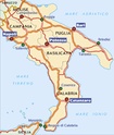 Landkaart - wegenkaart Michelin 564 Italië - zuid: Molise, Campania, Puglia, Basilicata, Calabria - Zuid Italië | Michelin
