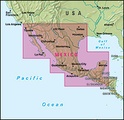 Wegenkaart - Landkaart  Mexico, Guatemala, Belize & El Salvador | Nelles maps