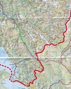 Landkaart - wegenkaart Albanië - Albanie | Trimaks