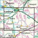 Wandelkaart Ierland 65 Clare, Limerick, Tipperary discovery | Ordnance Survey