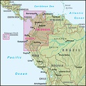 Landkaart - wegenkaart Colombia & Ecuador | Nelles maps
