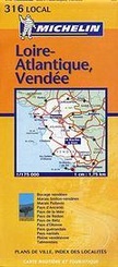 Wegenkaart - landkaart - autokaart 316 Loire Atlantique - Vendee | Michelin Local