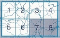 Topografische kaart Belgie NGI 46 / 3-4 Gouy les Piéton - Gosselies (1:20.000) - wandelkaart