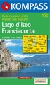 Wandelkaart 106 Lago d'Iseo-Franciacorta | Kompass