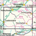 Wandelkaart Ierland 72 Kerry, Cork, Limerick discovery | Ordnance Survey