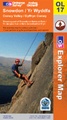 17 Topografische kaart en Wandelkaart Snowdon - Snowdonia OLM 17 Wales | Ordnance Survey