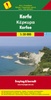 Wegenkaart - landkaart - wandelkaart Corfu - Korfoe | Freytag und Berndt