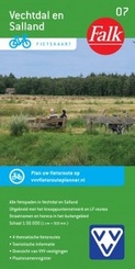 Fietskaart 07 Vechtdal en Salland ( met Knooppuntennetwerk ) | Falk