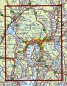 Wandelkaart 2718 Oslomarka -  topografische kaart turkart Noorwegen| Statens - Ugland IT