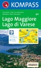 Wandelkaart 90 Lago Maggiore-Lago di Varese | Kompass