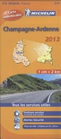 Wegenkaart - Landkaart 515 Champagne Ardennen 2013 | Michelin