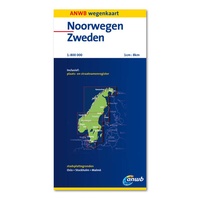 Wegenkaart - landkaart Noorwegen - Zweden | ANWB