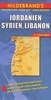 Wegenkaart - Autokaart - Landkaart Jordanië, Syrië & Libanon | Hildebrand's