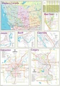Wegenkaart - Landkaart 3. Southwest Alberta & Southeast British Columbia | Gem Trek