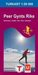 Wandelkaart 2563 Peer Gynts Rike - Gålå - Kvitfjell - Skeikampen - Espedalen,  topografische kaart - turkart Noorwegen | Statens - Ugland IT